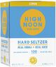 High Noon Sun Sips Lemon Seltzer Can 4pk  355ml