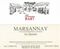 Domaine Bart Marsannay Ez Chezots 2022 750ml