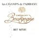 Les Champs de L'abbaye Cremant de Bourgogne Brut Nature 2021 750ml