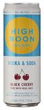 High Noon Sun Sips Black Cherry Seltzer Can 4pk  355ml