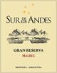 Sur de los Andes Malbec Gran Reserva 2020 750ml