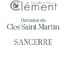 Isabelle et Pierre Clement Sancerre "Domaine du Clos Saint Martin" 2023 750ml